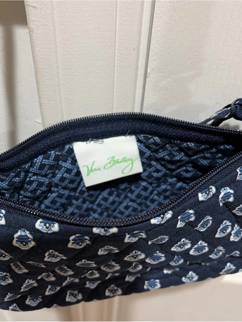 Vera Bradley Nantucket Navy Crossbody Bag Purse Retired